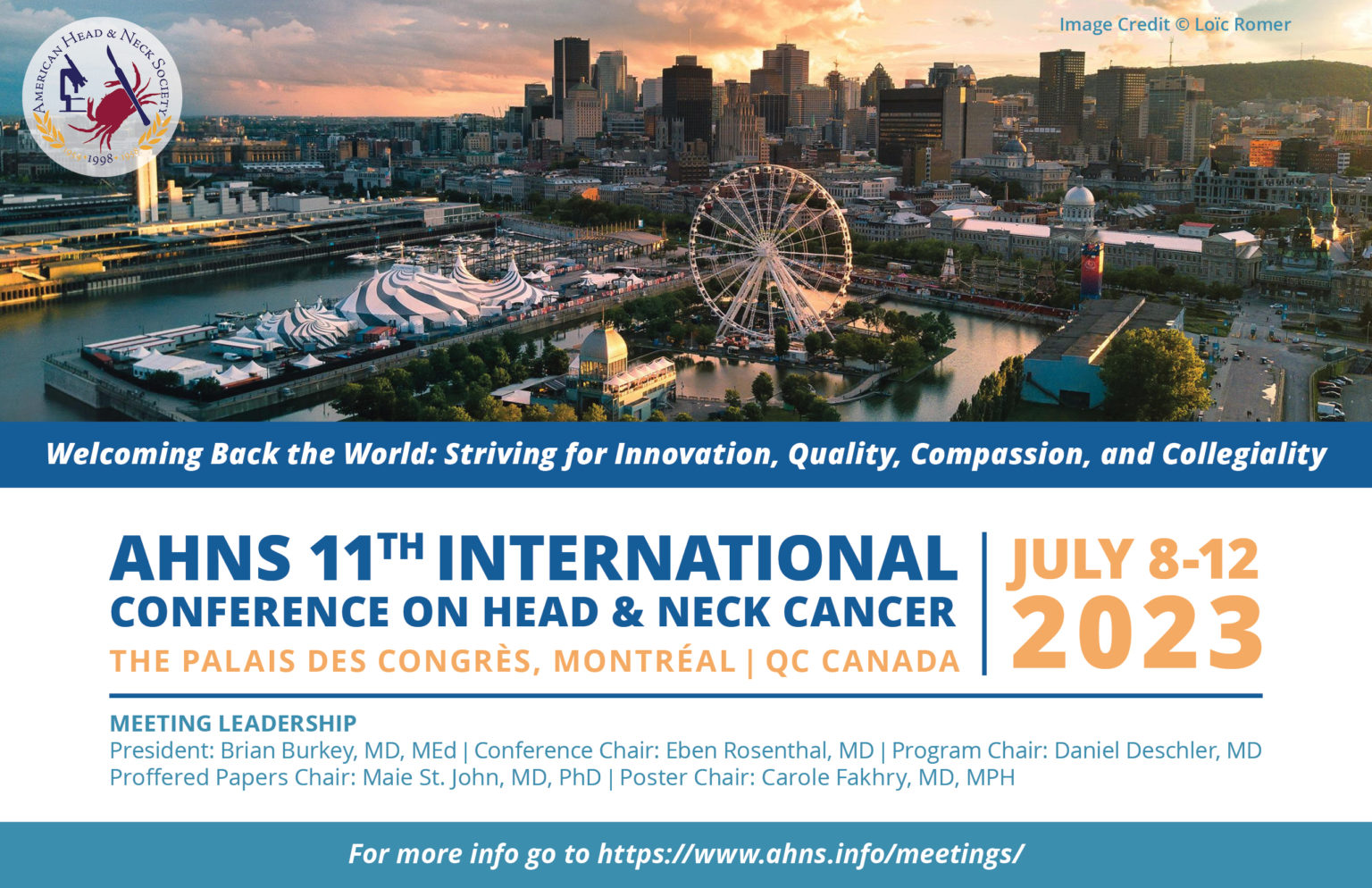 AHNS Meetings and Events American Head & Neck Society